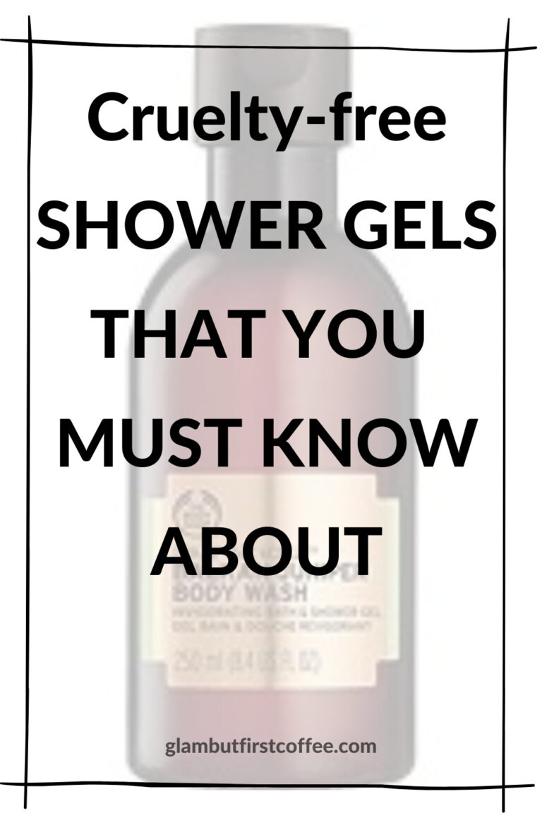 The best crueltyfree shower gels Glam, but first coffee
