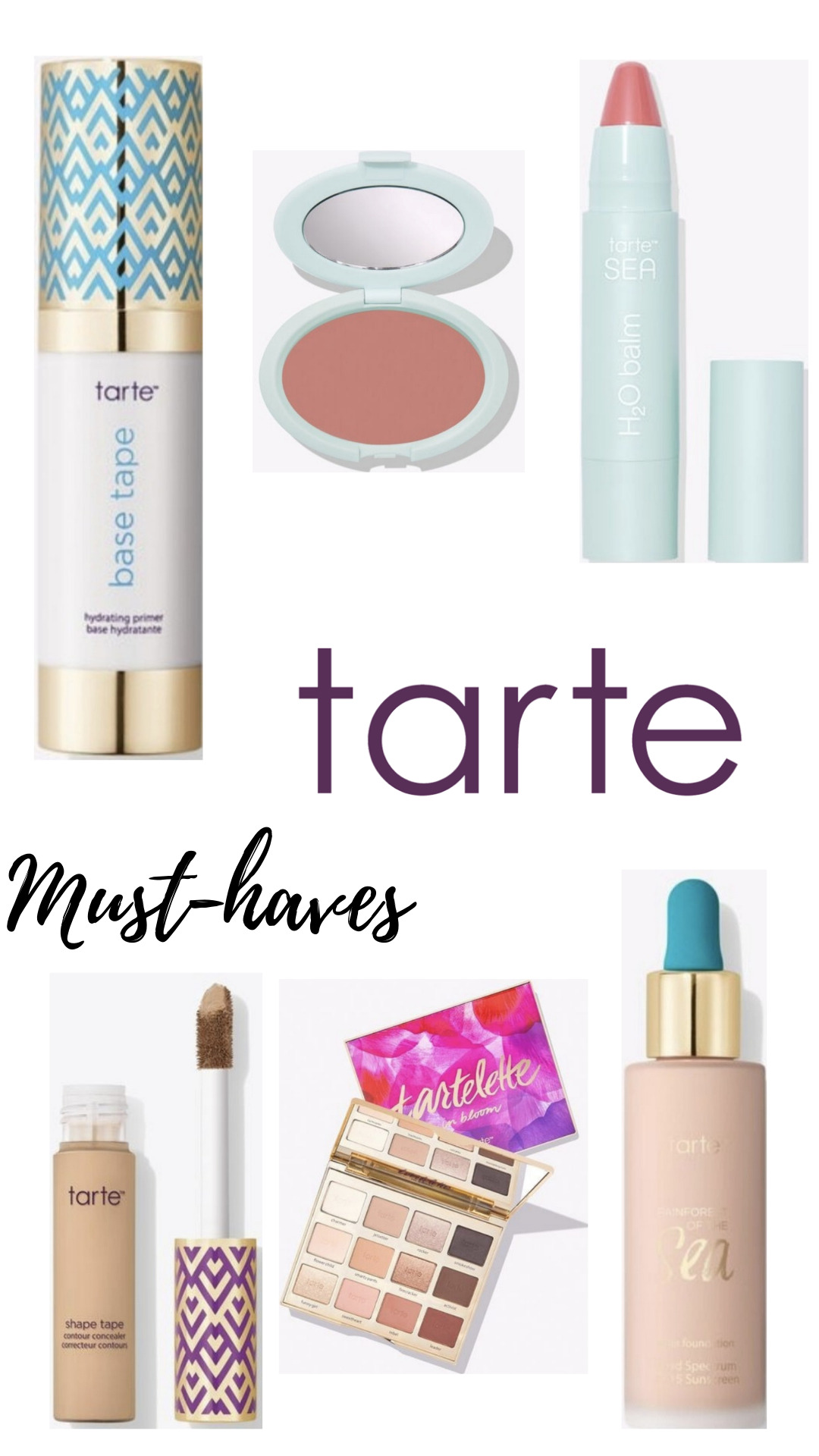 Best makeup from Tarte cosmetics Glam, but first coffee